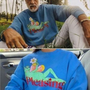 🆕️ Harry Styles x Pleasing Crewneck in Sky Blue
